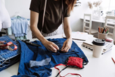 Upcycle Pant to Short (corte)