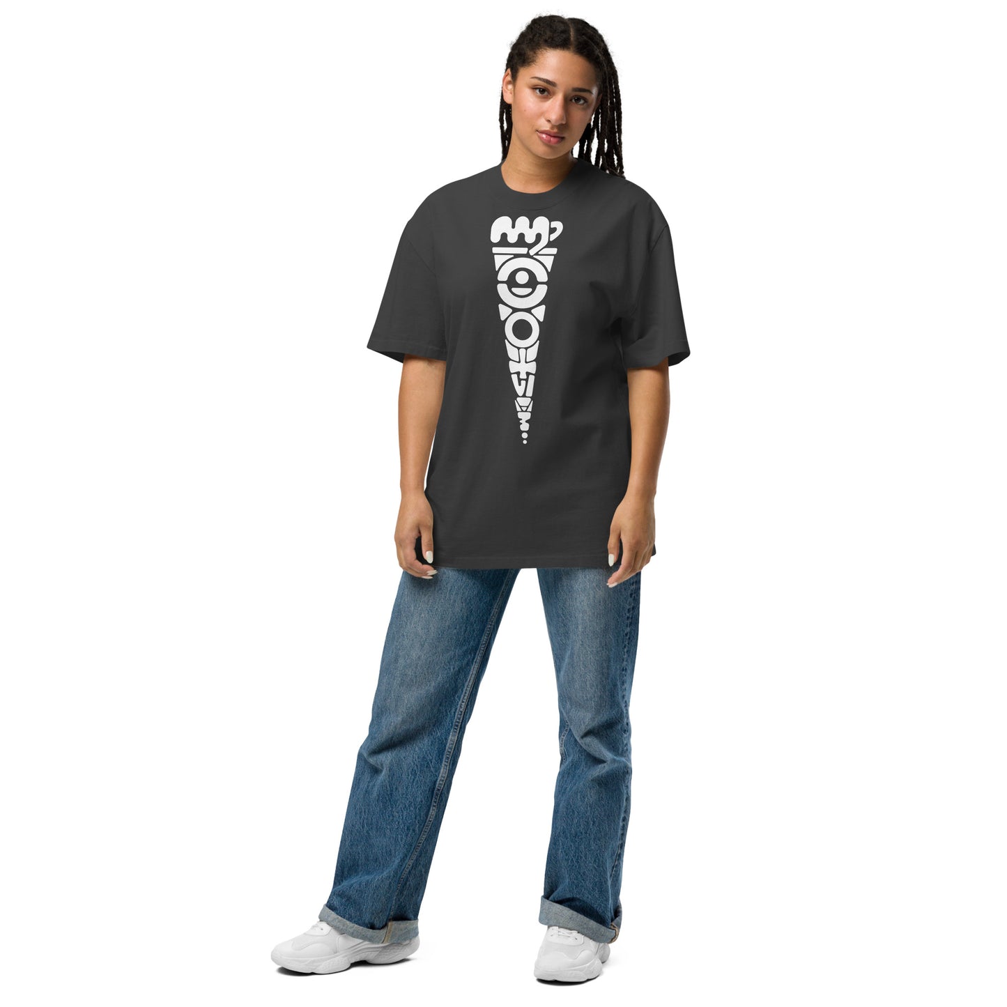 Camiseta de gran tamaño descolgado Virgo