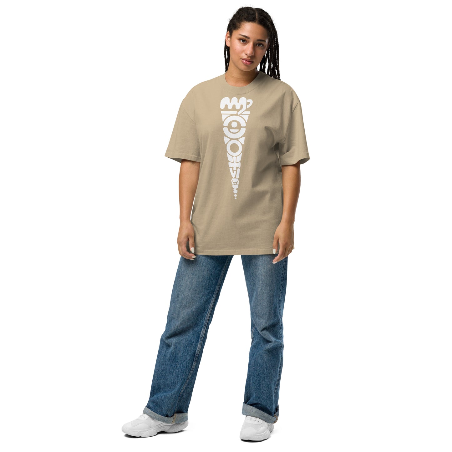 Camiseta de gran tamaño descolgado Virgo