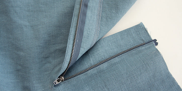 Reemplace la cremallera de los pantalones
