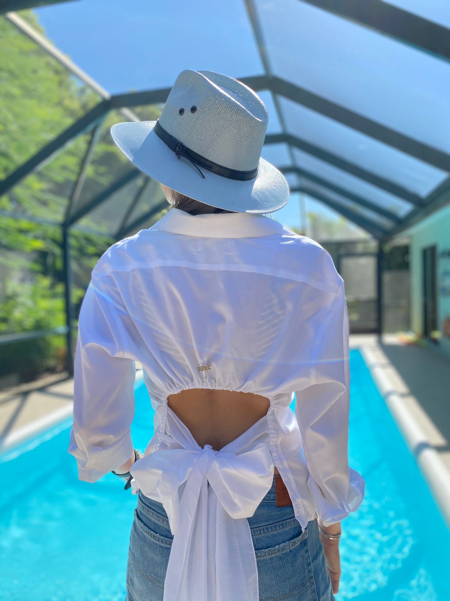 Top Blanco Multi-look Mujer