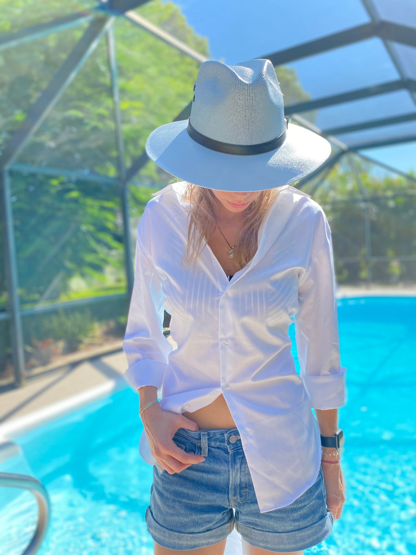 Top Blanco Multi-look Mujer